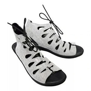 Wolky Seminyak Gladiator Sandals - Women's Leather Lace Up - Size 11/42 Comfort